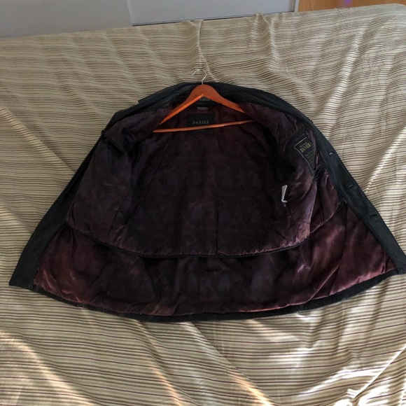 NEW VTG 80s Danier leather jacket thinsulate - Picture 2 of 4